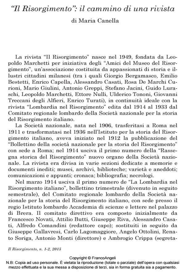 Anteprima articolo