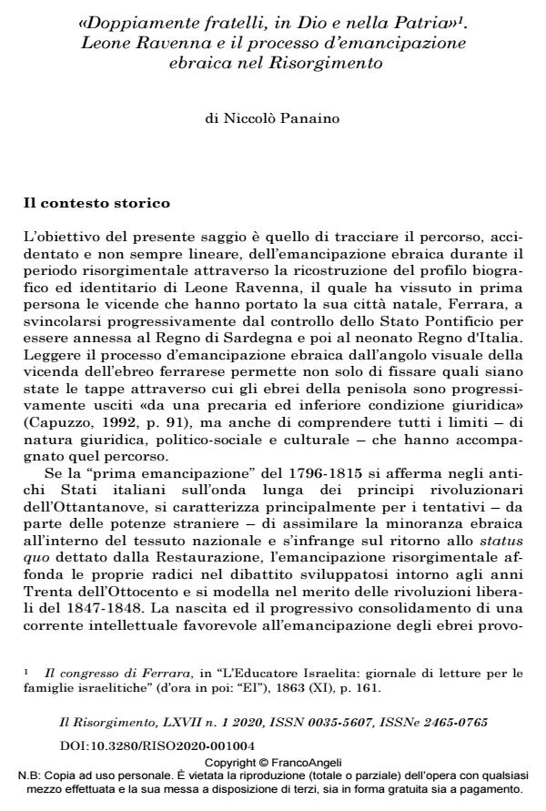 Anteprima articolo