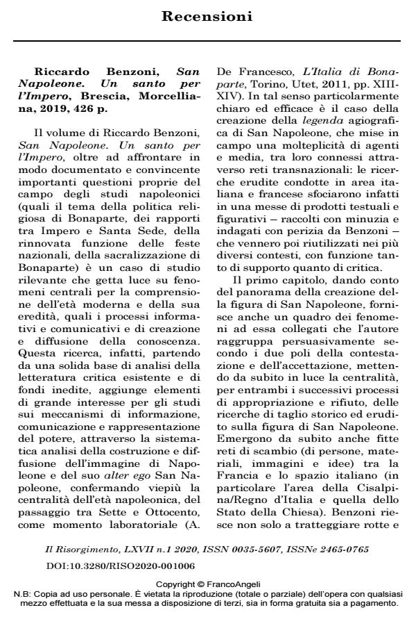 Anteprima articolo