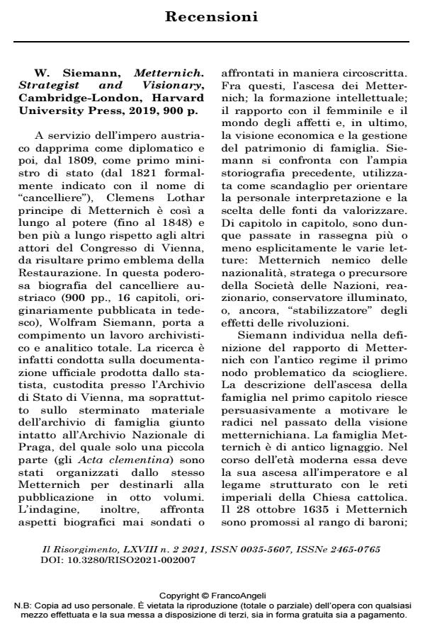 Anteprima articolo