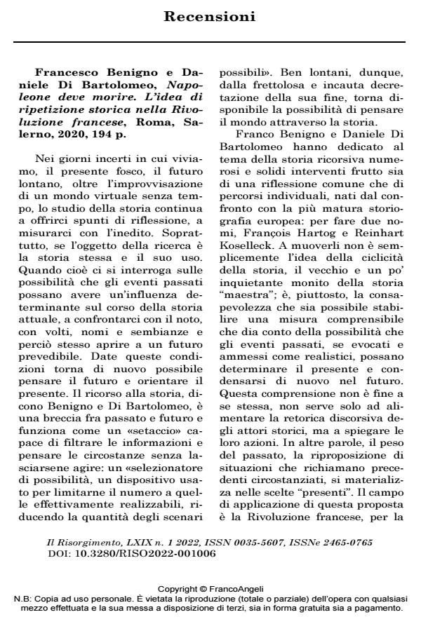 Anteprima articolo