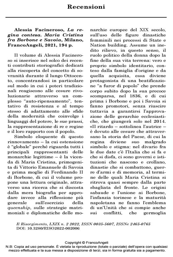 Anteprima articolo