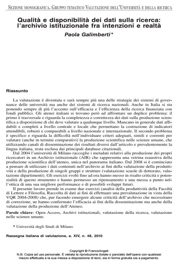 Anteprima articolo