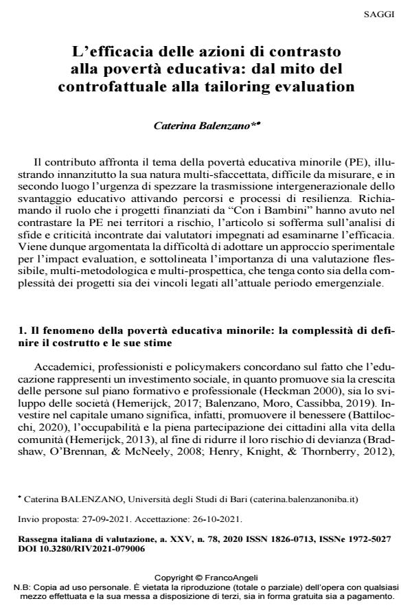 Anteprima articolo