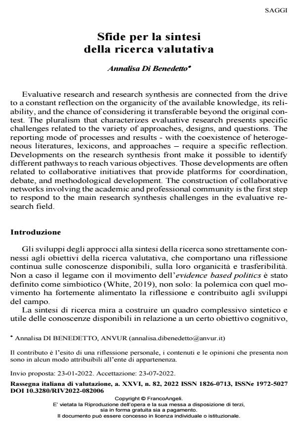 Anteprima articolo