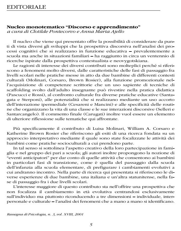 Anteprima articolo