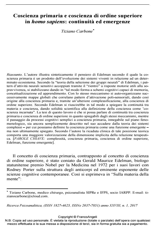 Anteprima articolo