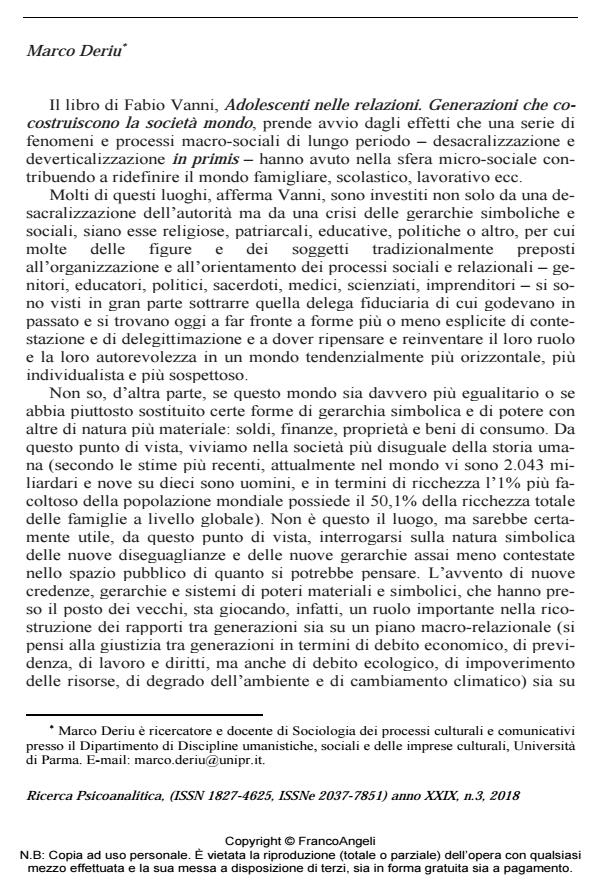 Anteprima articolo