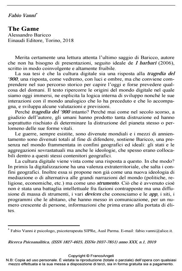 Anteprima articolo