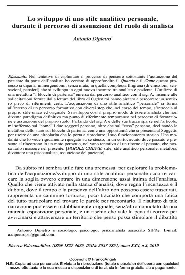 Anteprima articolo