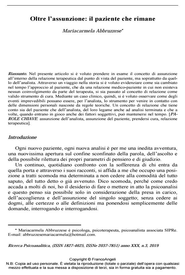 Anteprima articolo