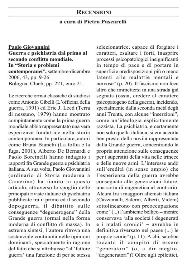 Anteprima articolo