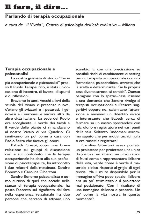 Anteprima articolo