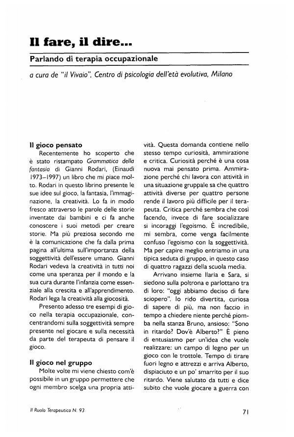 Anteprima articolo