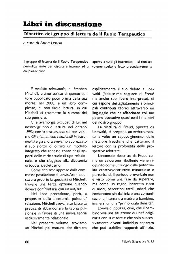 Anteprima articolo