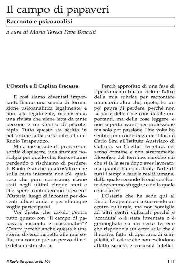 Anteprima articolo