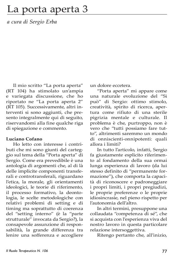 Anteprima articolo