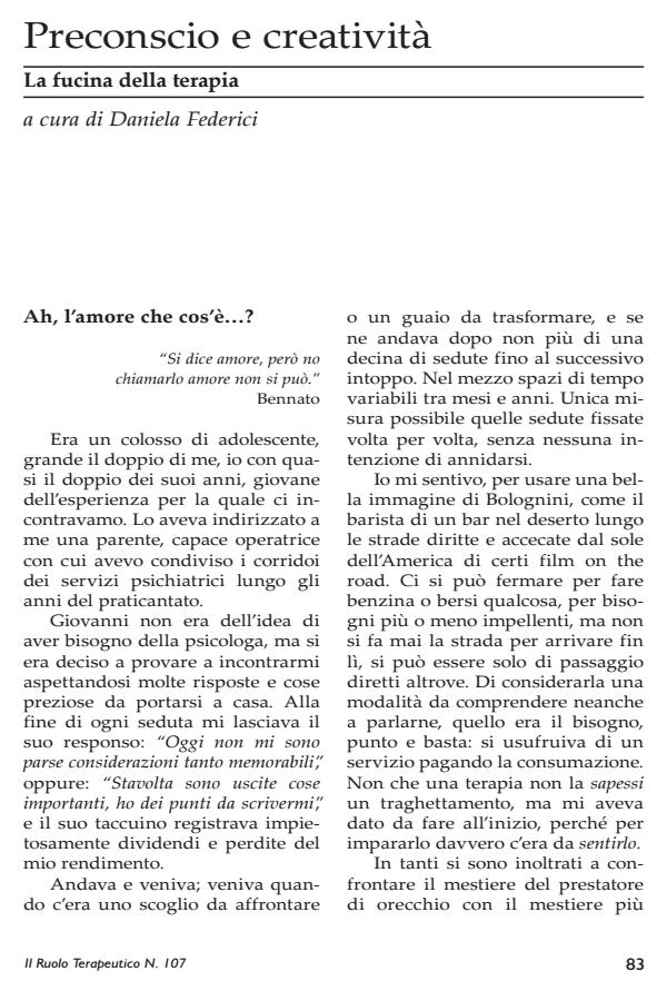 Anteprima articolo