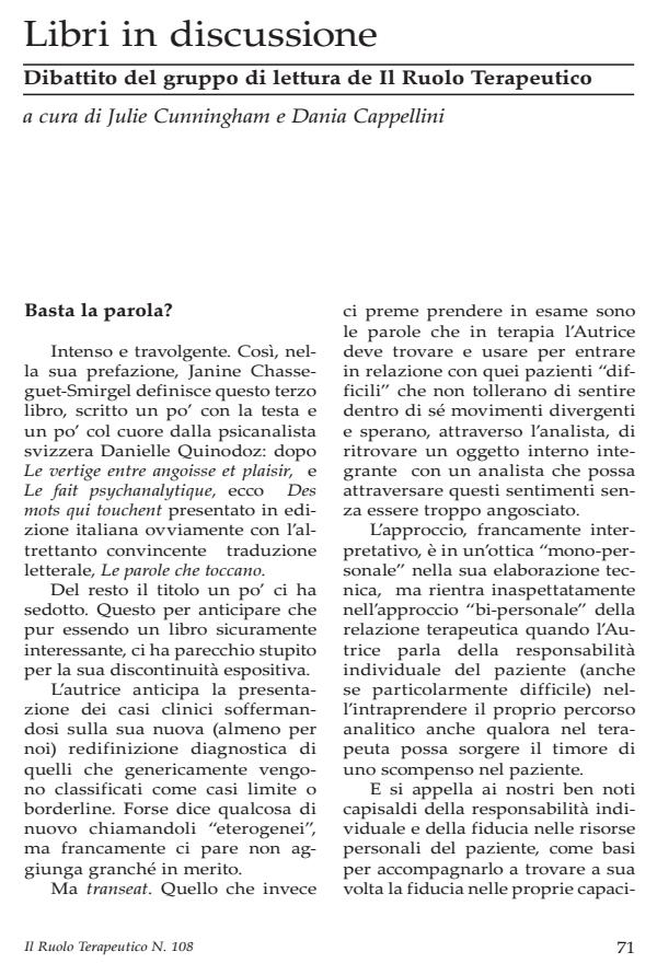 Anteprima articolo