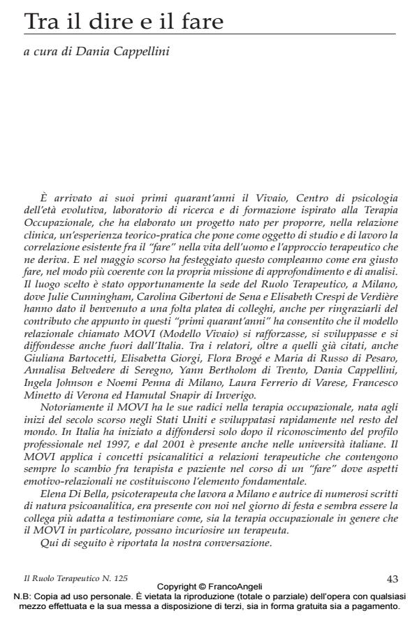 Anteprima articolo