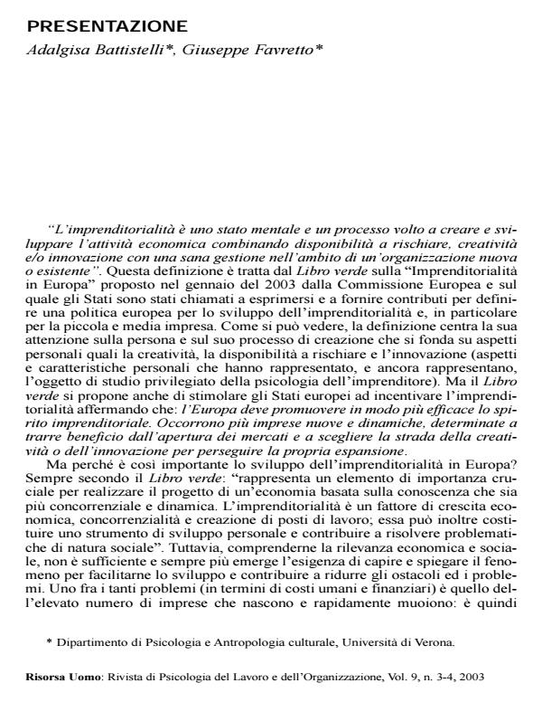 Anteprima articolo