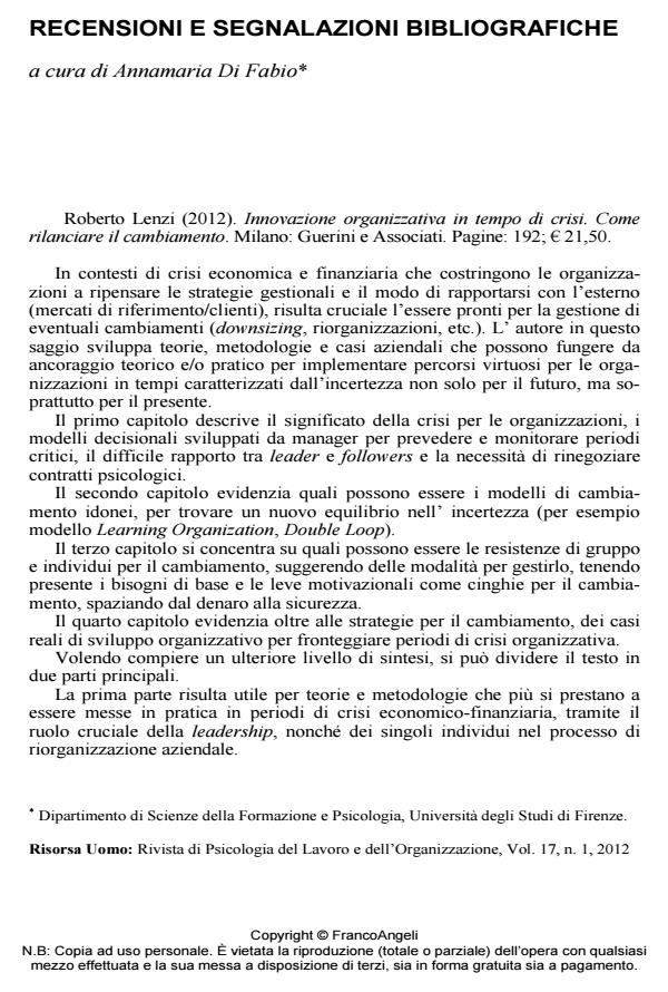 Anteprima articolo