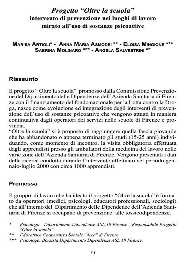 Anteprima articolo