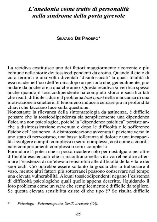 Anteprima articolo