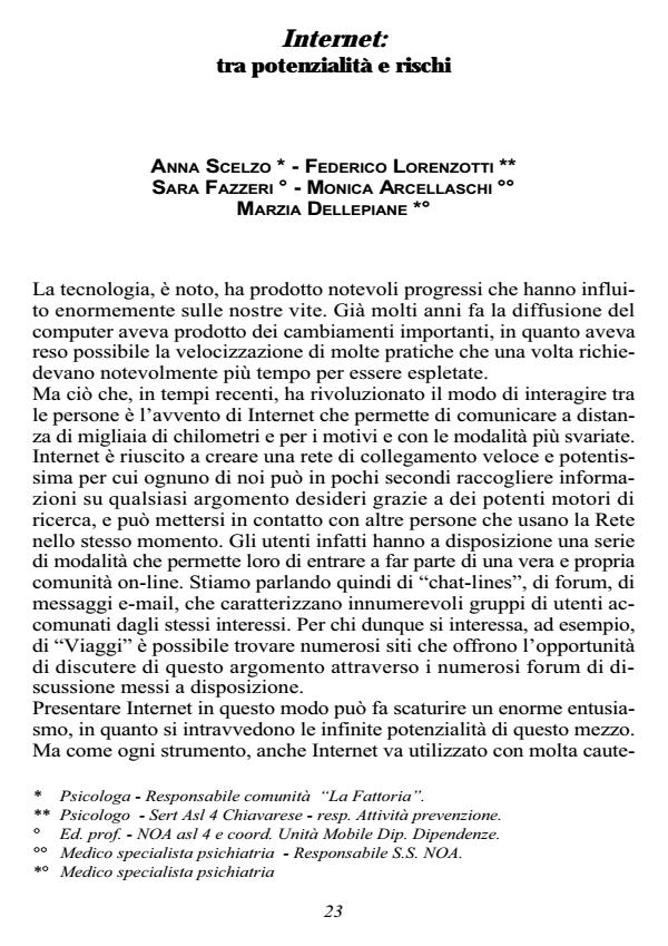 Anteprima articolo