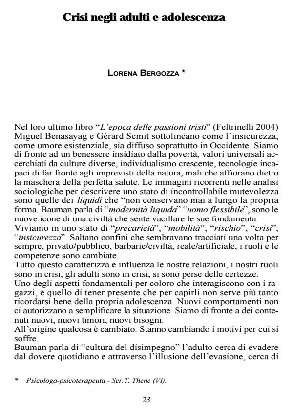 Anteprima articolo