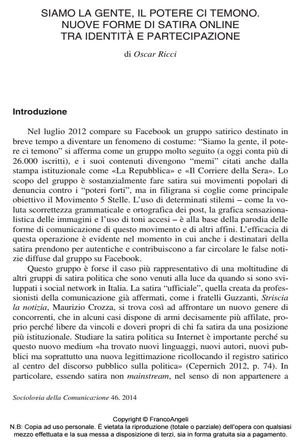 Anteprima articolo