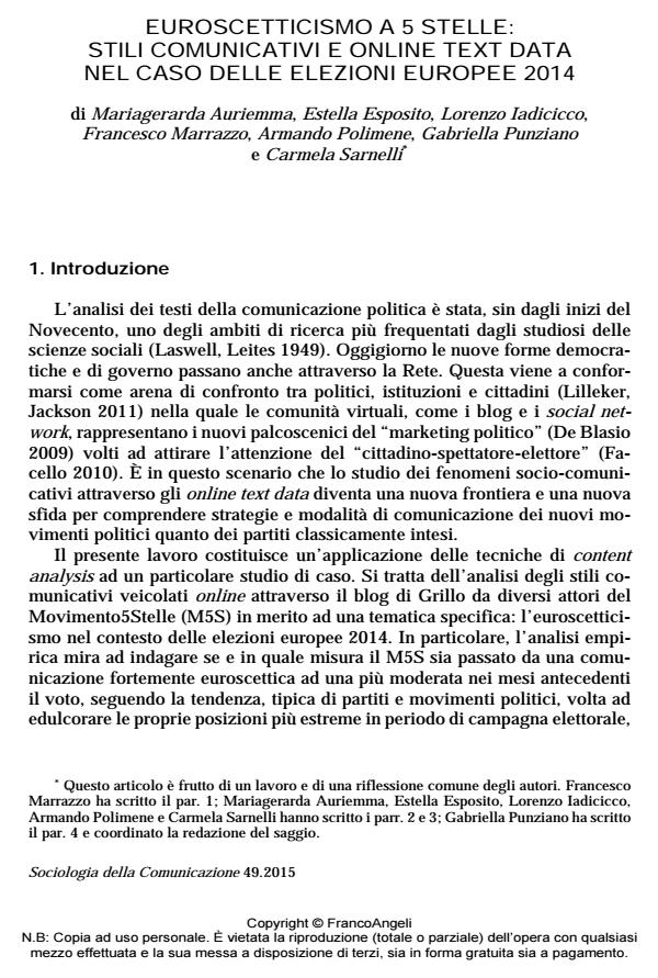 Anteprima articolo