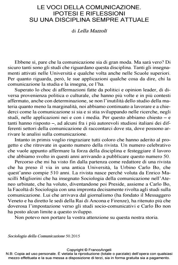 Anteprima articolo