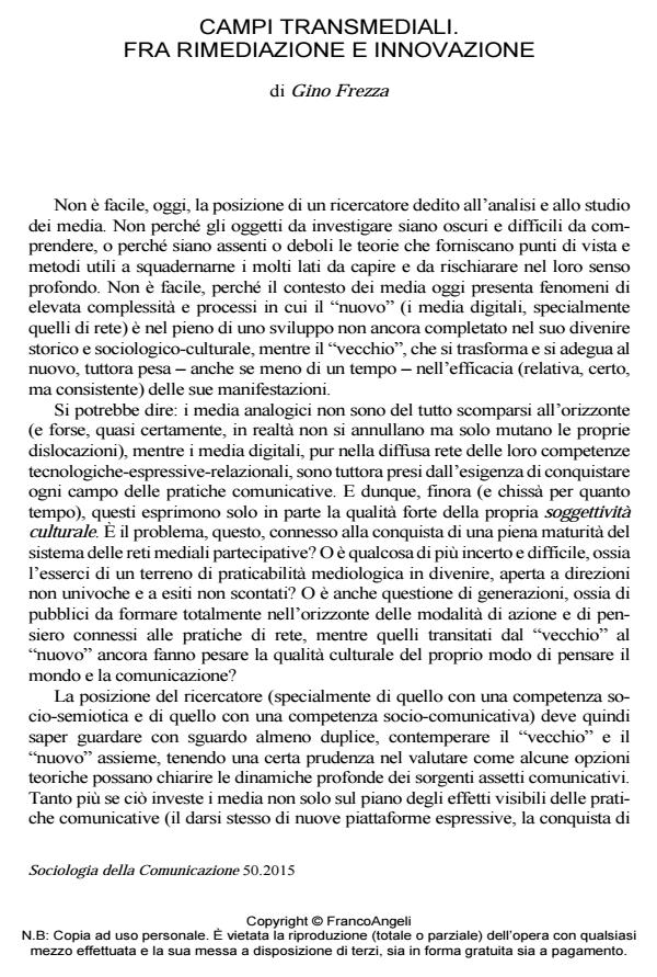 Anteprima articolo