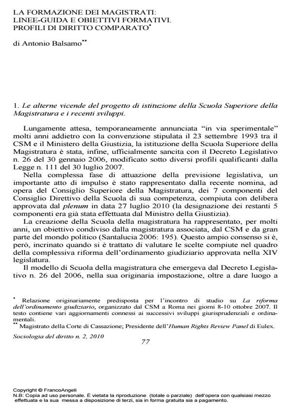 Anteprima articolo