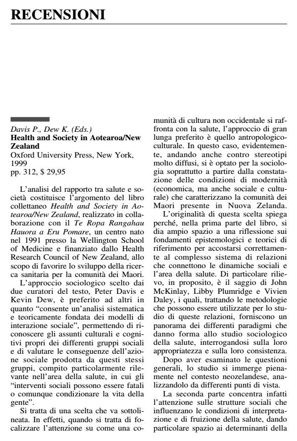 Anteprima articolo