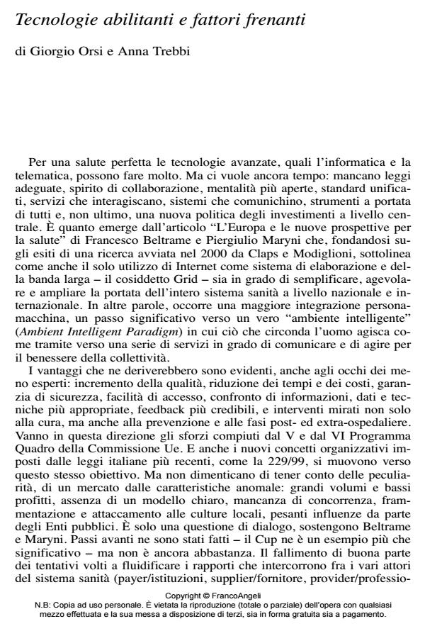 Anteprima articolo