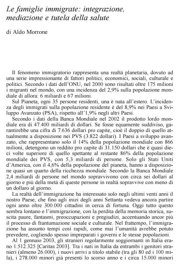 Anteprima articolo