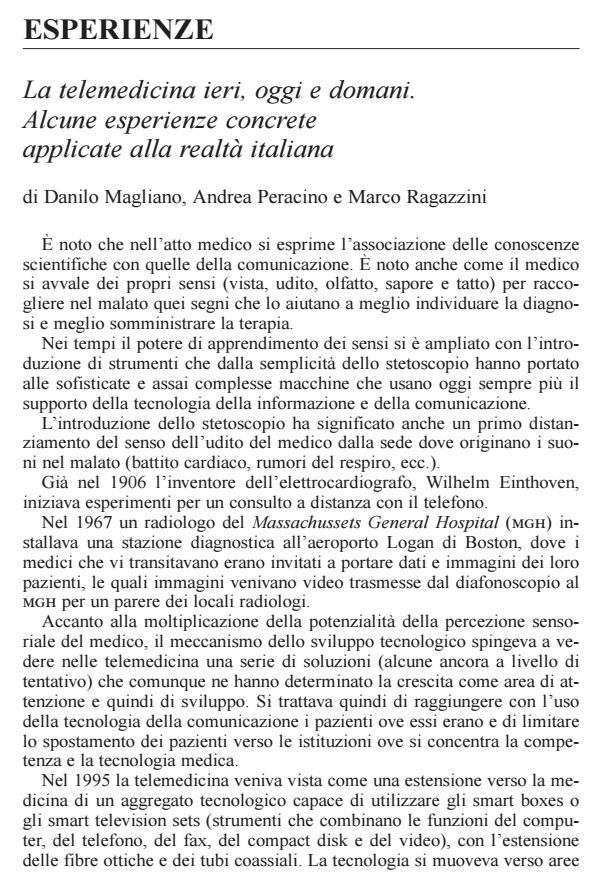 Anteprima articolo