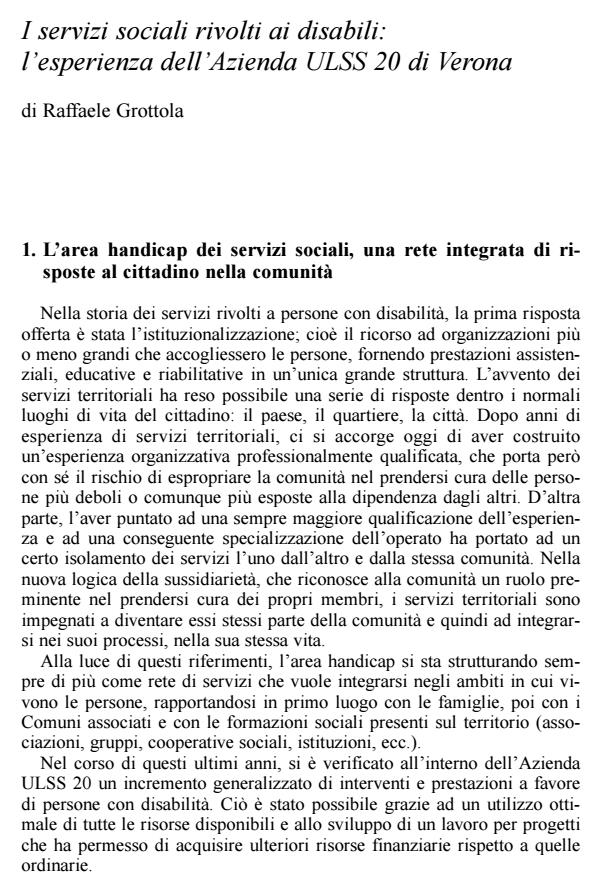 Anteprima articolo