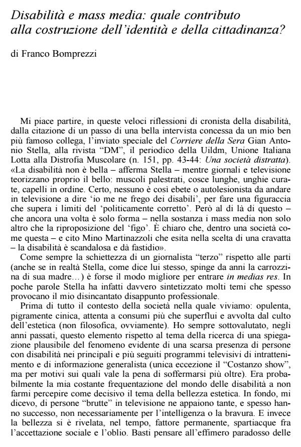 Anteprima articolo