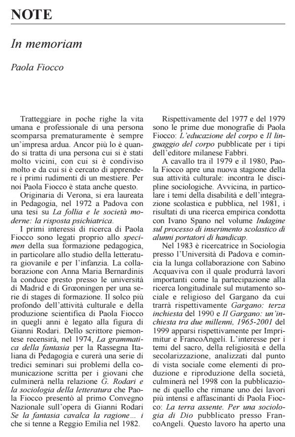 Anteprima articolo