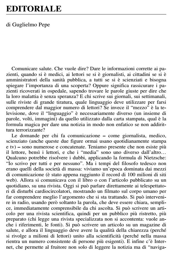 Anteprima articolo