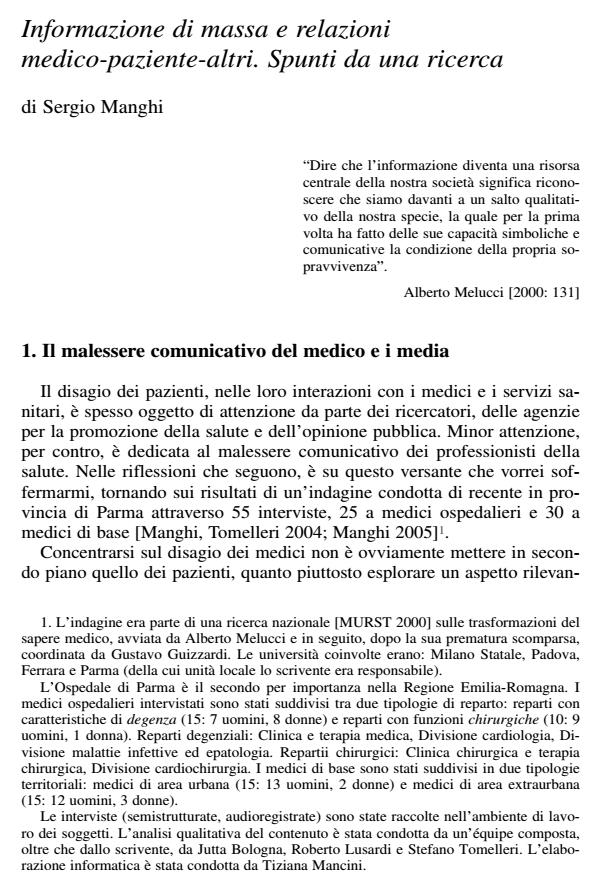 Anteprima articolo