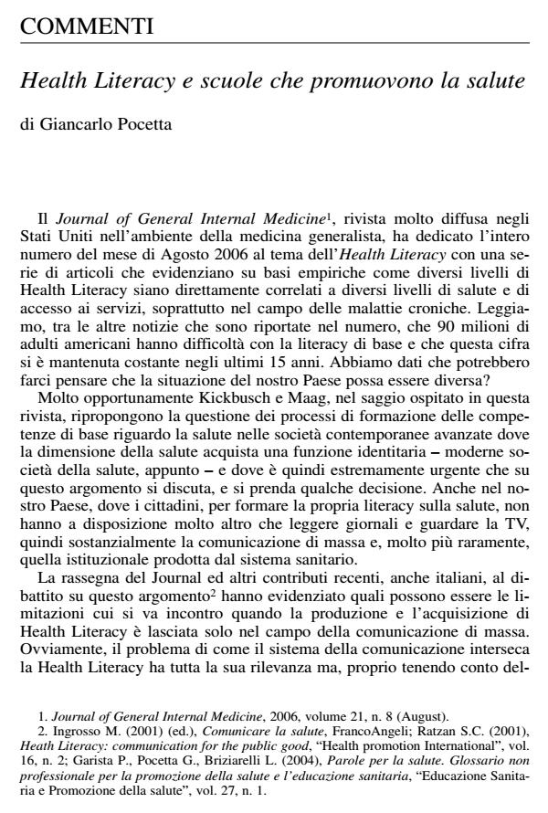 Anteprima articolo