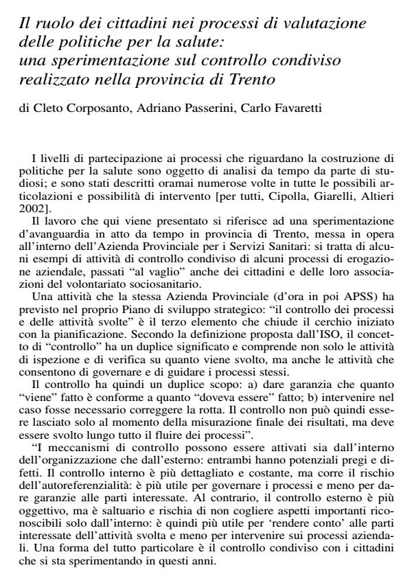 Anteprima articolo