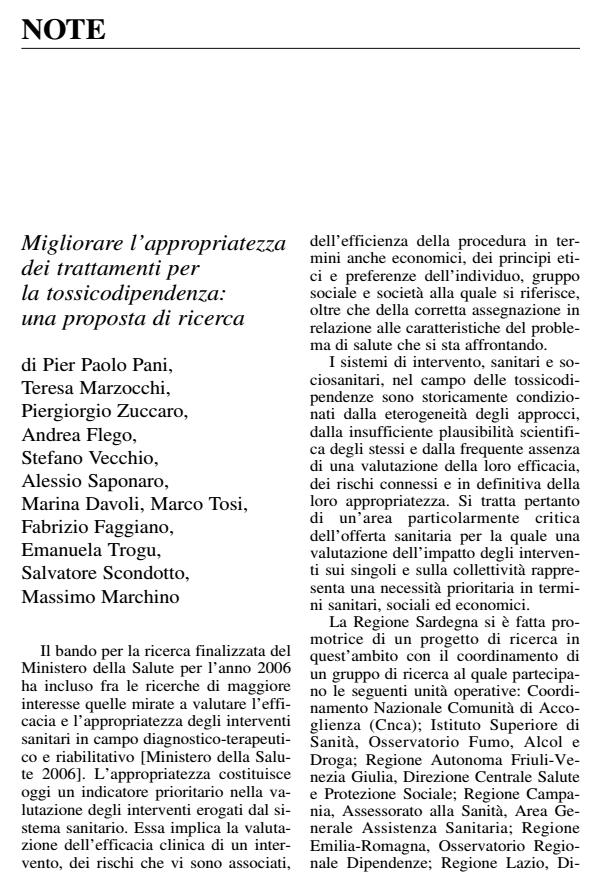 Anteprima articolo