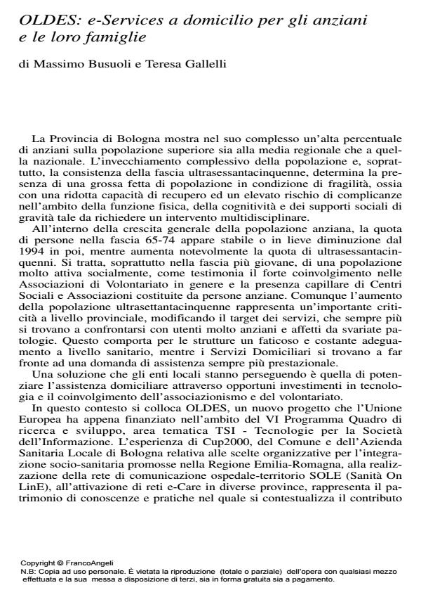 Anteprima articolo