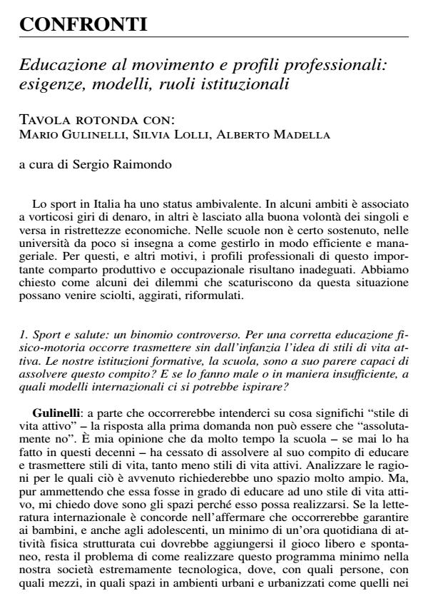 Anteprima articolo