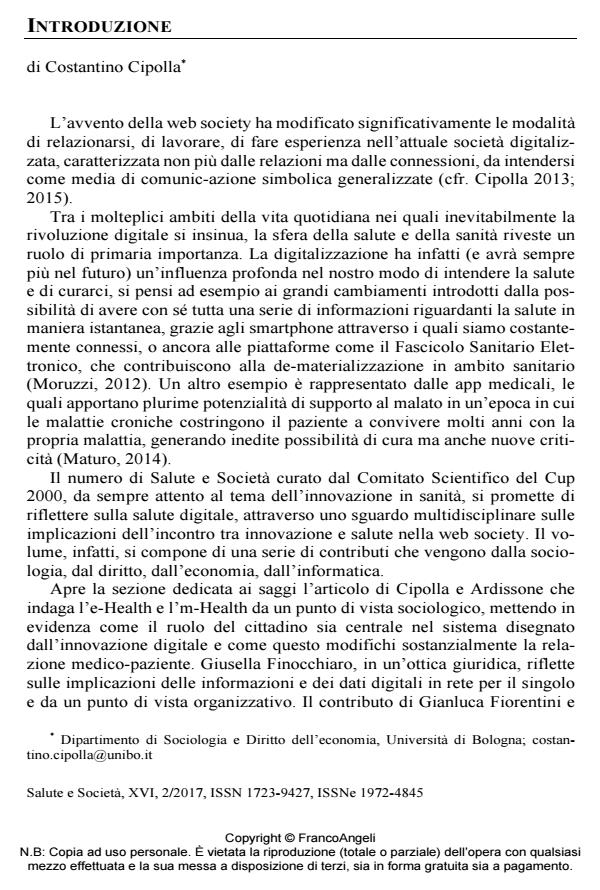 Anteprima articolo